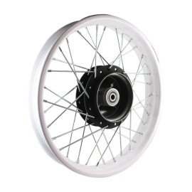 Rin trasero DM200 blanco/negro SPD Italika
