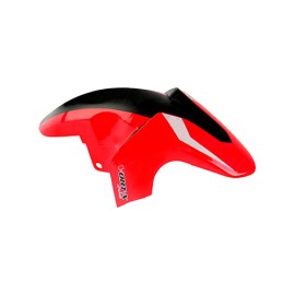 Salpicadera delantera para motocicleta rojo negro VORT-X 200