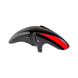 Salpicadera delantera para motocicleta negro rojo DT200 SPORT