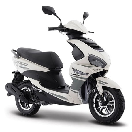 Motocicleta Italika Modena 125 Blanco Gris