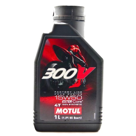 Aceite para motocicleta 4T-1L 15w50 300v sintetico off road