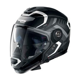 Casco para motociclista N70-2 GT Spinnaker N-com 42 negro