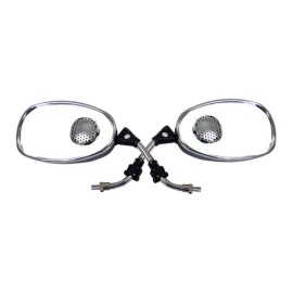 Espejos para motocicleta universales con MP3 10mm Roda