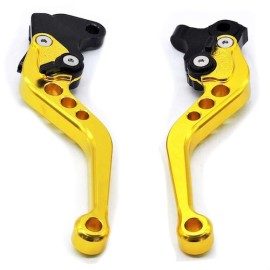Manija freno/clutch FZ16 amarillo CNC