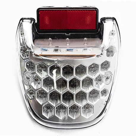 Calavera DT150 SPORT FT150G negra FT150 Led Kinlley
