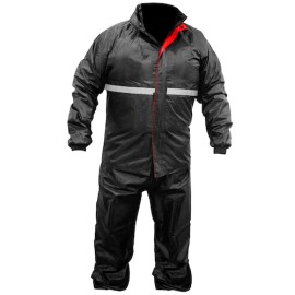 Impermeable 2 Piezas negro XG Roda