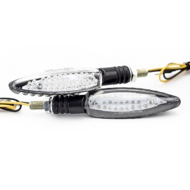 Direccionales negro par con 23pcs 12V 1.