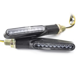 Direccionales negro par con 9pcs 12V 1.