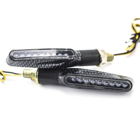 Direccionales carbon par con 9pcs 12V 1.