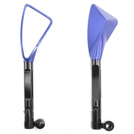 Espejos para motocicleta universales motonetas azul ZX2715