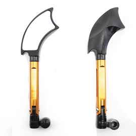 Espejos para motocicleta universales K114 naranja axe 10mm
