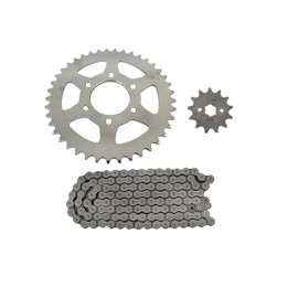 Kit de traccion para motocicleta Vort-x 200 41D 14D 520H X 108