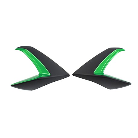 Cubiertas de tanque para motocicleta 150Z verde