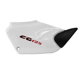 Tapa lateral derecha para motocicleta blanca Cargo 125