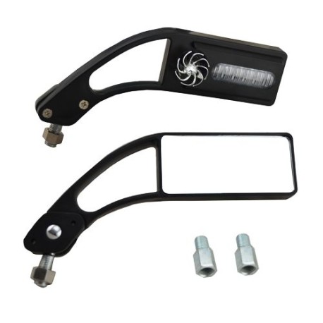 Espejos para motocicleta con luz 10mm ZX-2592 Sayto