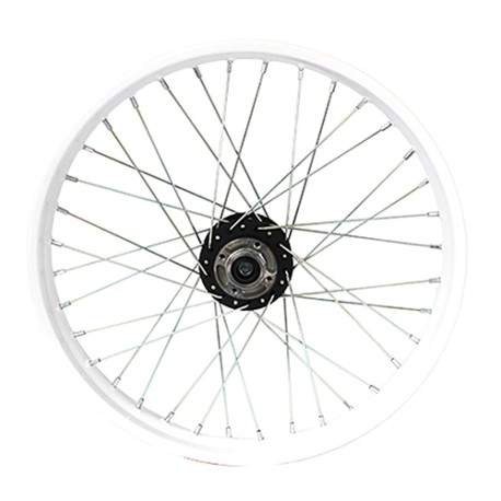 Rin delantero para motocicleta blanco DM200