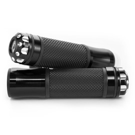 Puños para motocicleta universal 7/8 con contrapeso negro XL280