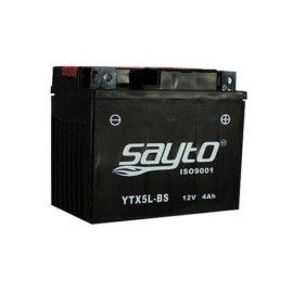 Bateria para motocicleta YTX5L-BS con acido Sayto