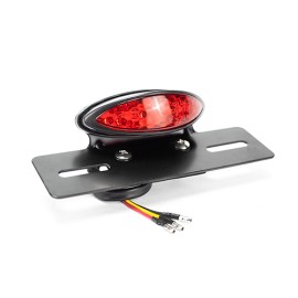 Calavera con soporte negro con 19pcs Led dip 3 wires modelo