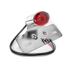 Calavera con soporte cromado con 17pcs Led dip modelo 2008