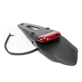 Calavera con salpicadera negra 12pcs Led dip modelo 2024AB