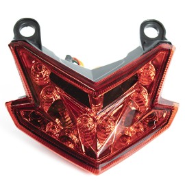 Calavera de flecha con luz trasera y de giro de led modelo 2035