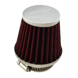 Filtro de aire universal para motocicleta 42mm alto flujo