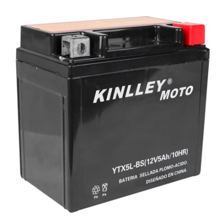 Bateria para motocicleta YTX5L-BS Kinlley