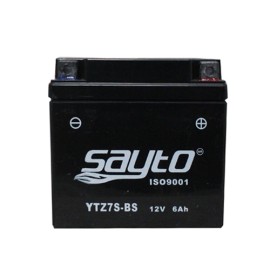 Bateria para motocicleta YTZ7S-BS con acido Sayto