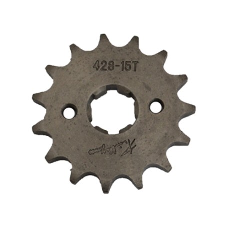 Piñon 15D para motocicleta Italika RT180 / FT180 / FT200 Kinlley