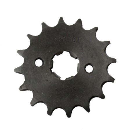 Piñon 16D para motocicleta DM200 / RC200 / TX200 / FT250