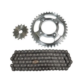 Kit de traccion para motocicleta FT125 38D 15D 428x102 Kinlley