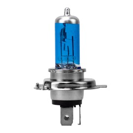 Foco halogeno para motocicleta H4 35 35W azul Kinlley