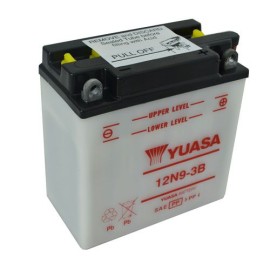 Bateria para motocicleta 12N9-3B sin acido Yuasa
