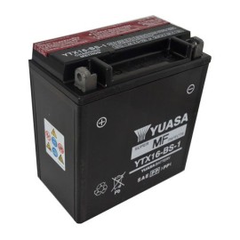 Bateria para motocicleta YTX16-BS-1 con acido Yuasa