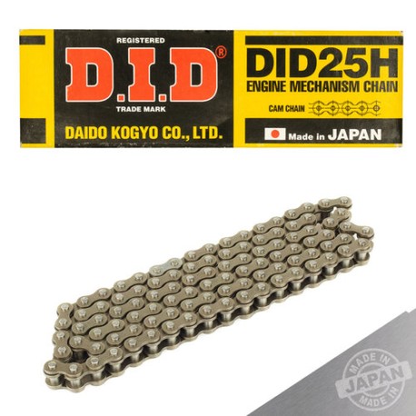 Cadena para motocicleta 25H X 94 L DID (Cadena primaria)