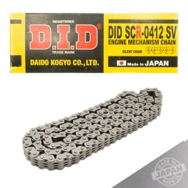 Cadena de distribucion para motocicleta SCR 0412 SV x 126 DID