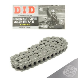 Cadena para motocicleta 428VX x 60 DID X Ring Especial Go Kart