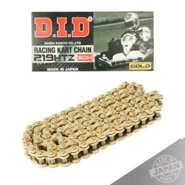Cadena para motocicleta 219HTZ SDH G&G x 114L DID Dorada Go