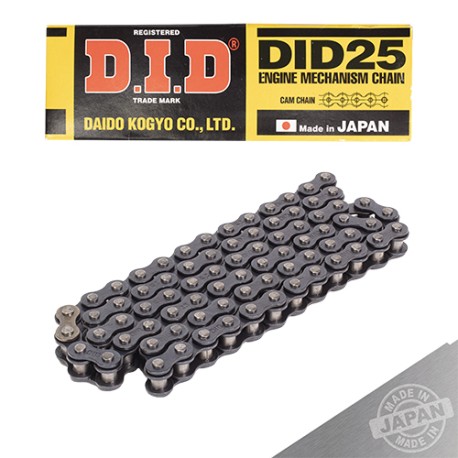 Cadena para motocicleta 25 X 76L DID (Cadena primaria Elite 80)