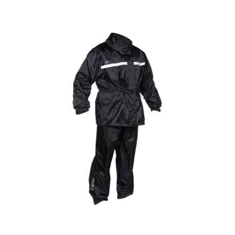 Impermeable negro/gris HVR01 L Hevik