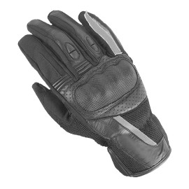 Guantes deportivos de cuero Air Flow negro talla L