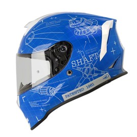 Casco Shaft Integral SH551 Azul/Gris Talla L