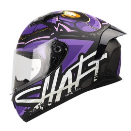 Casco Integral para motocicleta SH582-SP Monsty Negro