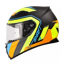 Casco integral para motocicleta Shaft SH591 Paralel Negro
