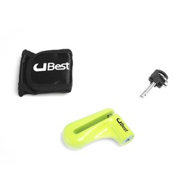Candado de disco para moto L:100mm G:5mm S:4/10 con funda No.