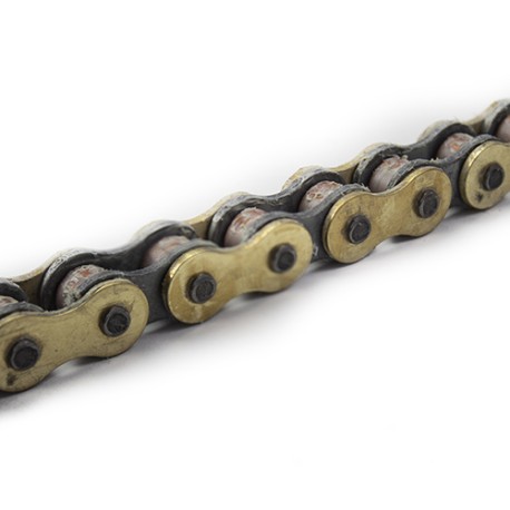 Cadena para motocicleta 520 x 116 STD 135 EBORO Oro / 016 Regina