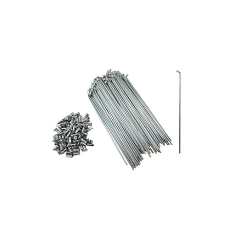 Rayos para motocicleta 9G x 217mm con niple (3.