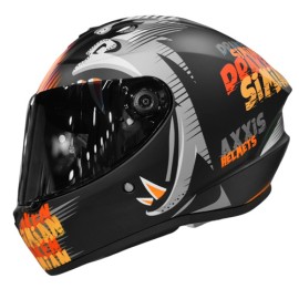 Casco Integral para motocicleta Axxis Draken Simian C4 Orange