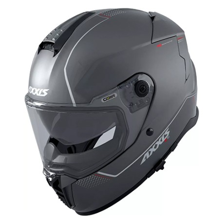 Casco integral para motociclista Hawk Solid Titanium matte